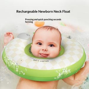 Nouvelle bouée de natation pour bébé en forme de dessin animé, bouée gonflable pour enfants, bouée de cou, bouée de sauvetage, protection de l'environnement, PVC - Product Image 2