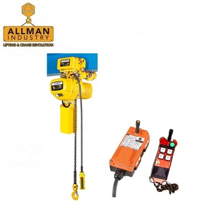 Allman-polipasto eléctrico de cadena sin fin con gancho, M4, grado de trabajo, 1 tonelada, doble velocidad, precio bajo - Product Image 5