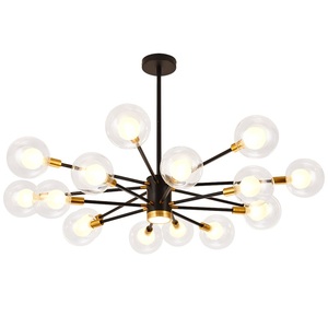 Hanging 10inch 300mm Round Globe Lamp <strong>Shade</strong> Clear <strong>Glass</strong> Ball Lampshade <strong>for</strong> <strong>Ceiling</strong> <strong>Light</strong> - Product Image 6
