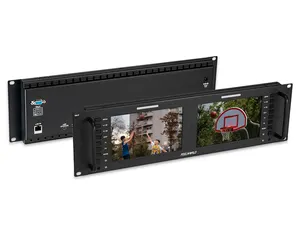 FEELWORLD D71 PLUS-H doppio Monitor da montaggio Rack 7 "3RU 4K HDMI 1920x 1200ips