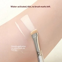 Lot de 5 pinceaux de maquillage de luxe pour fard à paupières, fond de teint, rouge à lèvres, blush, correcteur et poudre libre – Application facile et colorée