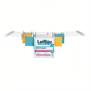 Tendedero Retráctil Leifheit Rollfix Blanco para Uso Interior y Exterior, 120 cm de Longitud - Product Image 2