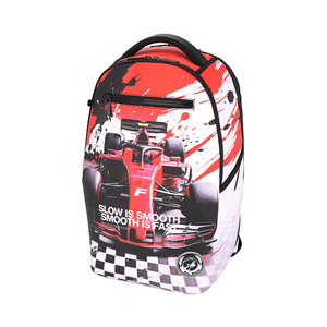 <span class=keywords><strong>Sac</strong></span> à <span class=keywords><strong>dos</strong></span> en PVC pour <span class=keywords><strong>voiture</strong></span> <span class=keywords><strong>de</strong></span> <span class=keywords><strong>course</strong></span>, <span class=keywords><strong>sac</strong></span> à <span class=keywords><strong>dos</strong></span> décontracté avec sangle réglable pour adolescents, garçons, usage quotidien à l'école - Product Image 2