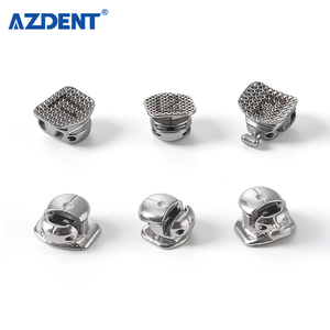 Azdent chỉnh nha chân đế tự khóa kim loại tự khóa chân đế mô-men xoắn thấp 022 móc 345 với ống miệng - Product Image 3