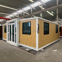 Conteneur extensible de 40 pieds, Villa préfabriquée, Restaurant, Camping, Mini-appartement, Complexes, Cabane de plage, Magasin, Bureau, Salle de classe, École