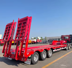 Nuevo Semirremolque de Plataforma Baja Usado de 3 y 4 Ejes, 40, 60, 80 y 100 Toneladas - Product Image 1