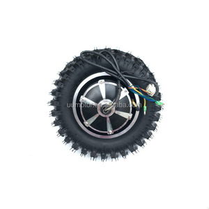 48v 500w धीमी गति 10 km/एच अधिकतम लोड 150kg 10 इंच उच्च टोक़ गियर इलेक्ट्रिक मोटर के लिए wheelbarrow - Product Image 3