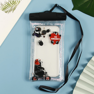 Tùy chỉnh in đa-màu trong suốt điện thoại không thấm nước Pouch Túi IP68 nhựa Điện thoại di động trường hợp - Product Image 3