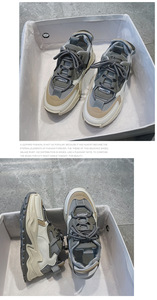 Chunky Platform Sneakers for Women Dad <strong>Shoes</strong> for Women Lace-up <strong>Shoes</strong> <strong>Slip</strong> <strong>on</strong> Women's Fashion Sneakers Footwear - Product Image 4