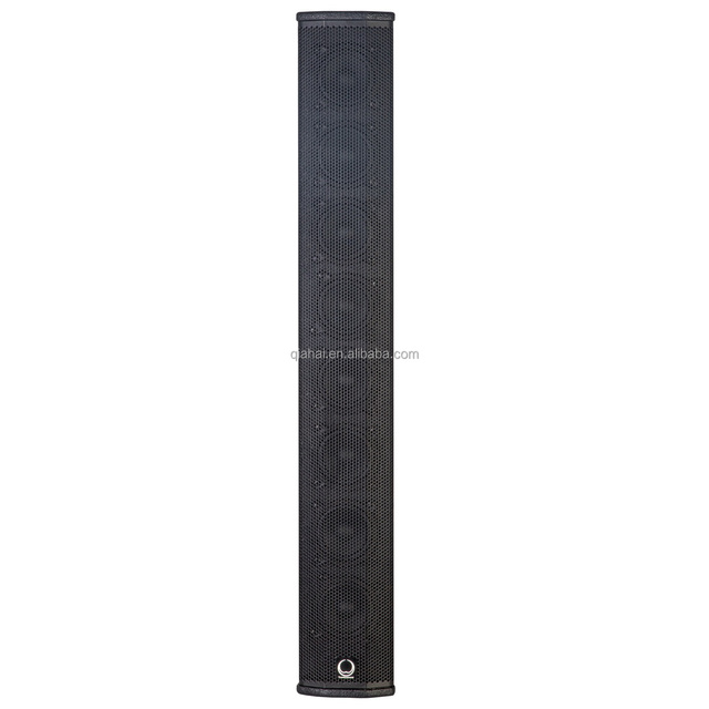SF08 Low Price 8 X 3.5 Inch Column Loudspeaker Sound System Full Range Sound Bar 3.5 Inch Meeting Speaker 300W 1200W Peak