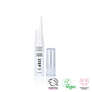 Global Beauty Products Vegan Keratin Kalentin Lash Lift Kit Crème Liftante-Étape 1 (11%) 10Ml Pompe Airless - Product Image 2