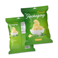 Emballage surgelé imprimé personnalisé Snack croustilles sac en plastique film d'emballage thermoscellé