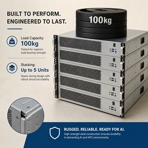 ตัวถังเซิร์ฟเวอร์ TZR 4U 24 AI รองรับการถอดเปลี่ยนฮาร์ดดิสก์แบบ Hot Swap พร้อมช่องใส่ GPU สำหรับติดตั้งบนแร็ค  พร้อมช่องต่อ Backplane แบบกำหนดเอง 4324  บริการผลิตแบบครบวงจรด้วย Eve - Product Image 4