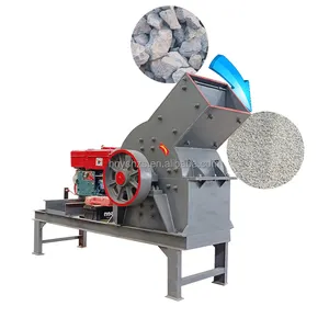 Saudi Arabië Steen Chip Hamer Crusher Mini Grind Steen Hamer Crusher Machine