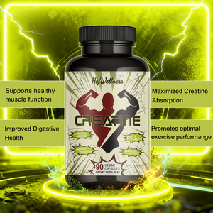 อาหารเสริมสร้างกล้ามเนื้อเพื่อการเจริญเติบโตของกล้ามเนื้อสำหรับผู้ใหญ่ยาแคปซูลโมโนไฮเดรต - Product Image 2