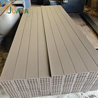 Planche de terrasse extérieure moderne en composite WPC, plancher imperméable pour jardin, villa, terrasse
