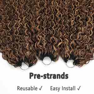 Extensiones de Cabello Humano Remy Brasileño con Punta de Pluma Micro-Link Ring-X 100% Cutícula Alineada, Invisibles, de Alta Calidad, Doble Trama - Product Image 3