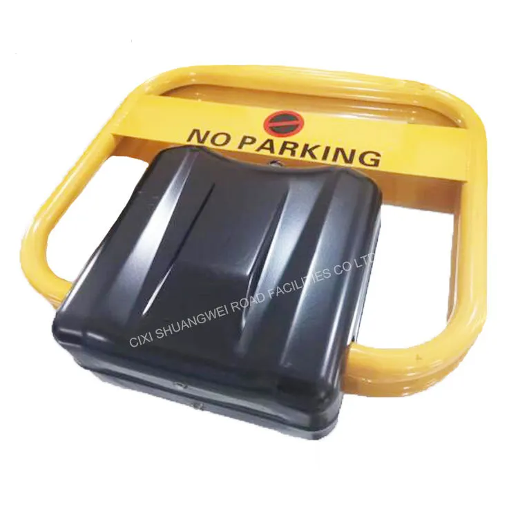 Automatic Foldable Car Parking Space Sign No Parking Key Lock Electric Car Barrier