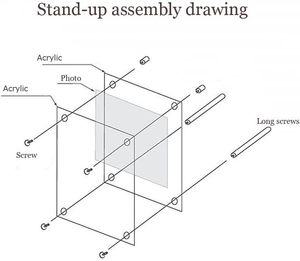 Treo Tường 3*5 "<span class=keywords><strong>Acrylic</strong></span> Áp phích khung treo tường nổi rõ ràng <span class=keywords><strong>Acrylic</strong></span> Tường Khung <span class=keywords><strong>Acrylic</strong></span> giấy chứng nhận khung Áp phích chủ - Product Image 5