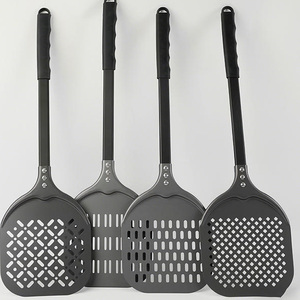 <span class=keywords><strong>Pala</strong></span> para Pizza Perforada con Mango Largo, <span class=keywords><strong>Pala</strong></span> para Pizza de Aluminio Anodizado Duro para <span class=keywords><strong>Horno</strong></span> - Product Image 2