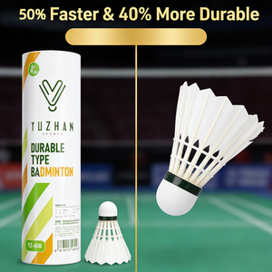 Volants de <span class=keywords><strong>badminton</strong></span> en plumes d'oie durables, résistants au vent, à vol stable pour la compétition et l'entraînement en extérieur, pack de 3, 6 ou 12 pièces, vente en gros - Product Image 5
