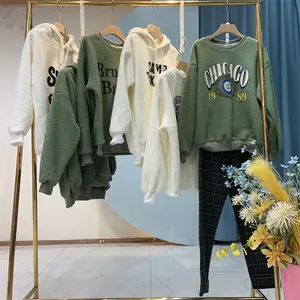 Second hand high-quality autumn and winter new casual clothes brand discount women's tailstock clearance wholesale supply