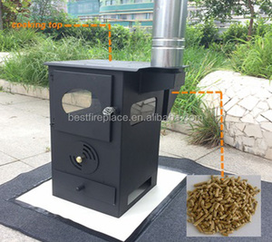Poêle à granulés de jardin estufa stufe <span class=keywords><strong>a</strong></span> <span class=keywords><strong>pellet</strong></span> cootop poêles brûleur à granulés bon marché - Product Image 3