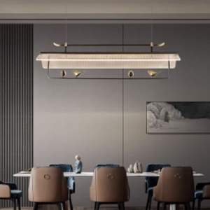 Lámpara de Araña de Cobre Estilo Antiguo, Elegante Diseño Chino Moderno de Inspiración Zen para Iluminación de Restaurantes y Salones de Té de Lujo - Product Image 5