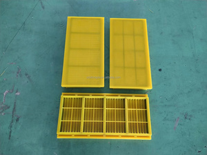 Shaker per miniera di scisto da miniera personalizzato schermo vibrante pannello a rete con schermo a sabbia - Product Image 2