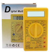 A830L Handheld Digital Pengukur Amper Pengukur Tegangan Volt Digital Meter Universal DT-830B