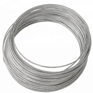 High Tensile Galvanized Steel Wire 0.3---11.0 Mm Electro Galvanized Binding Wire Galvanized Black Annealed Flat Wire Non-alloy