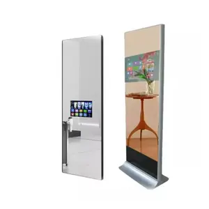 New trend 32/43/49/55/65 vertical mirror lcd display screen Floor standing digital signage kiosk machine