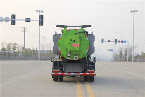 Camion de nettoyage des eaux usées Dongfeng 3700L avec réservoir de 1700 litres d'eau propre, <span class=keywords><strong>pompe</strong></span> haute pression <span class=keywords><strong>pour</strong></span> <span class=keywords><strong>vidange</strong></span> <span class=keywords><strong>septique</strong></span> et aspiration des eaux usées - Product Image 6