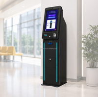 Kiosque de Rédemption TICO avec Accepteur de Billets PTI, Distributeur de Cartes, Écran Tactile Capacitif pour Salle de Jeux d'Arcade, Personnalisable en Anglais, Garantie 1 An