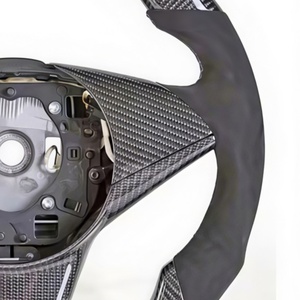 Volant en cuir personnalisé avec LED et fibre de carbone pour <span class=keywords><strong>BMW</strong></span> E60 E63 M6 M5 E61 E64 525i 530 630 <span class=keywords><strong>650</strong></span> Série 5 Série 6 - Product Image 2