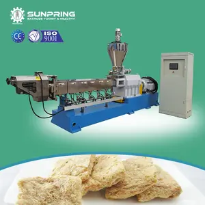 SunPring soya meat extruder soy meat making machine soy meat food extrusion machine