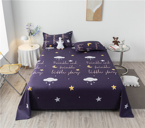 Juego de <span class=keywords><strong>cama</strong></span> personalizado de microfibra 100%, juego de edredón barato con estampado de dibujos animados, sábanas - Product Image 3