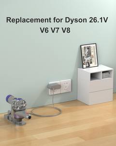 <span class=keywords><strong>Chargeur</strong></span> de remplacement pour aspirateur <span class=keywords><strong>Dyson</strong></span> 26,1 V 0,78 A pour aspirateur sans fil <span class=keywords><strong>Dyson</strong></span> V6 V7 <span class=keywords><strong>V8</strong></span> DC62, voiture, bateau, <span class=keywords><strong>chargeur</strong></span> de <span class=keywords><strong>batterie</strong></span> 26,1 V 0,8 A - Product Image 6