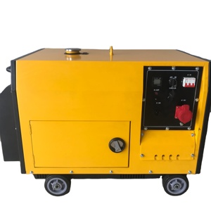 Xách tay 3KW 5KW 10KW DIESEL Máy phát điện đặt cho hộ gia đình và sử dụng ngoài trời tiếng ồn thấp mở khung với ATS tùy chọn - Product Image 4