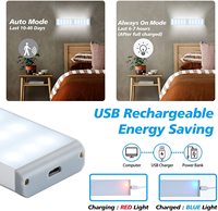 Station de charge sans fil LED lampes de placard 30leds/60leds détecteur de mouvement lampe d'armoire Rechargeable pour cuisine chambre à coucher