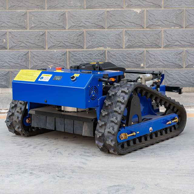 Remote Control Lawn Mower Robot Electric Automatic Black Wheeled Lawn Mowers Garden Smart China Robot Lawn Mowers