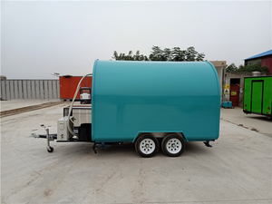 New Design Food Truck Street Fast Food Food Trailer with Sliding Window for Sale - Product Image 3
