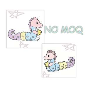 Peluche Suave y Abrazable para Niños, Regalo de Cumpleaños Ideal, Adorable Diseño de Dibujos Animados, Estrella Colorida con Caballito de <span class=keywords><strong>Mar</strong></span> - Product Image 1