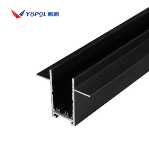 <span class=keywords><strong>Plafond</strong></span> moderne 24V 48V encastré <span class=keywords><strong>suspendu</strong></span> intégré led système de piste magnétique rail <span class=keywords><strong>pour</strong></span> l'éclairage - Product Image 3