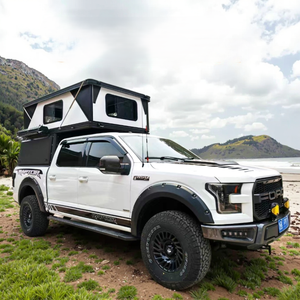 Tentes <span class=keywords><strong>de</strong></span> camping pour pick-up faciles à installer, camping-cars coulissants, auvent rigide, 2-3 personnes, pour le camping en plein air - Product Image 1