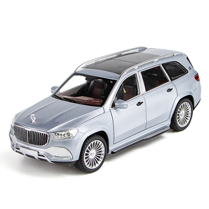 Modellini Auto in Scala 1:24 Mercedes-Benz <span class=keywords><strong>Maybach</strong></span> GLS600 con Funzione Pull-Back, Luci e Suoni, 6 Porte Apribili per Produzione Personalizzata - Product Image 2