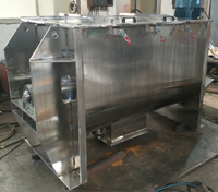 Mélangeur à ruban horizontal industriel XT 500 kg avec moteur ABB, certifié CE, pour farine, avec équipement de séchage et boîte de vitesses