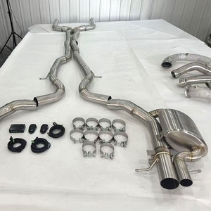 High Performance Full Exhaust System Kit for Benz E63S W213 4.0T Electric Valve Muffler Exhaust Pipe - Product Image 5