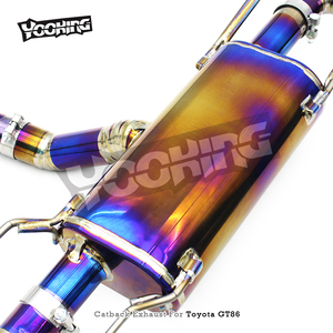 Tuyau d'échappement en titane ODM Racing pour Toyota FT86/GT86/GR86/86/Scion FR-S 2.0L 2012-2024, tuyaux d'échappement Catback - Product Image 4