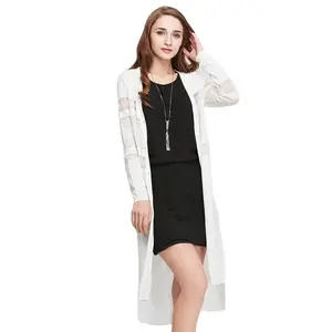 Womens Shrug Knitting Pockets New Look Fashion Stripe Cardigan Wholesale Patchwork Snap Button Down Striped Long Cardigans